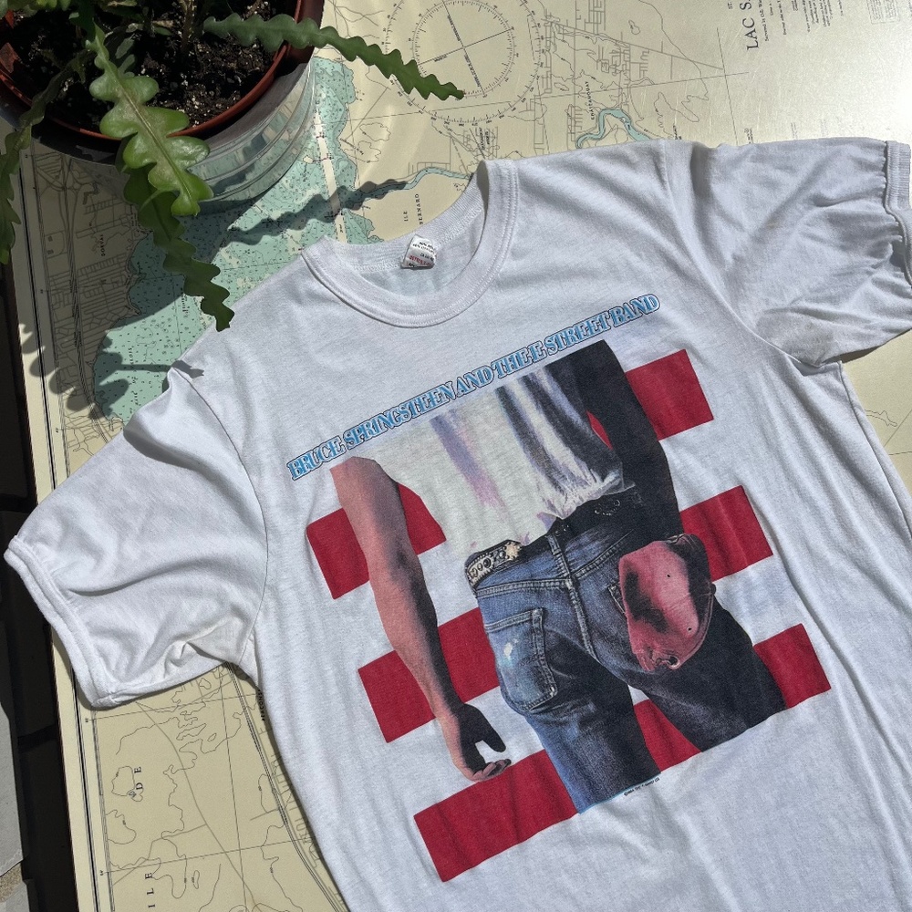Vintage 1984 Bruce Springsteen Born In The U.S.A. Tour Tee